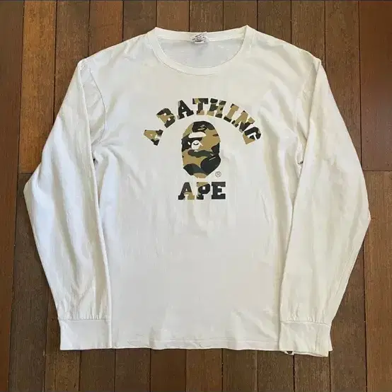 베이프 Bape 긴팔 롱슬리브 티셔츠