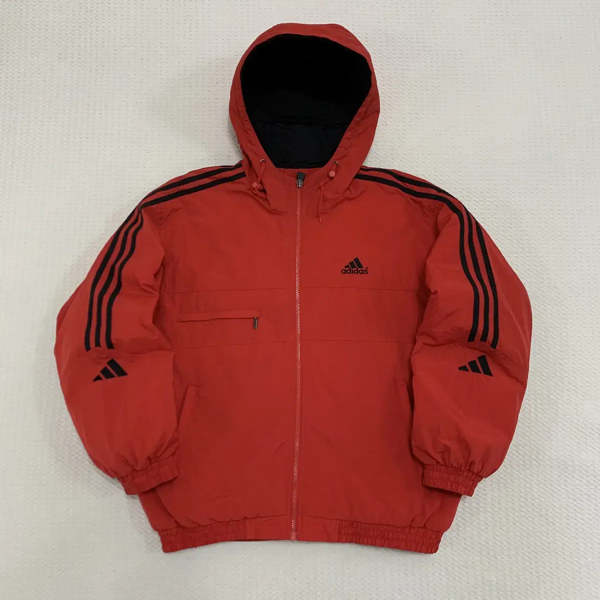 [L]00s Adidas Old School Quilted Jumper (B2-33-47)