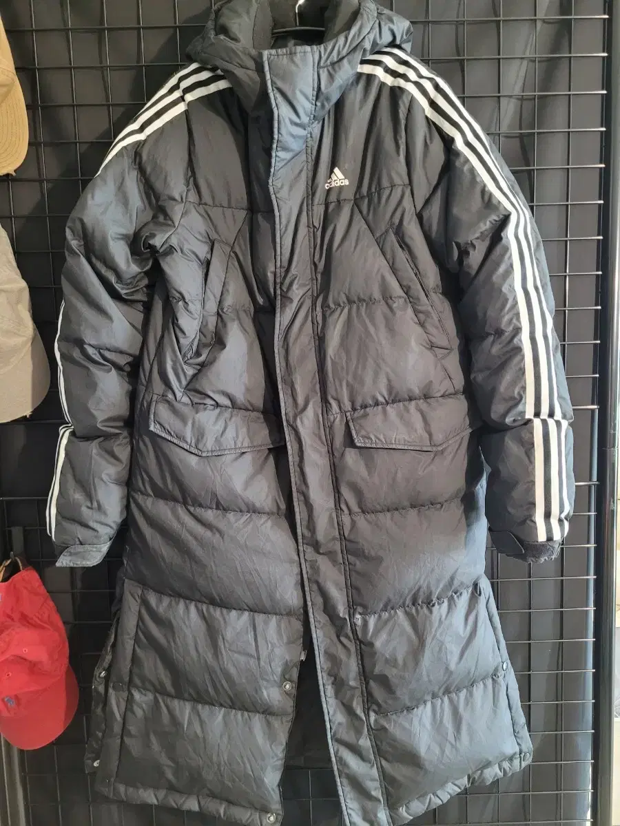 adidas Unisex Long Padded Bench Parka