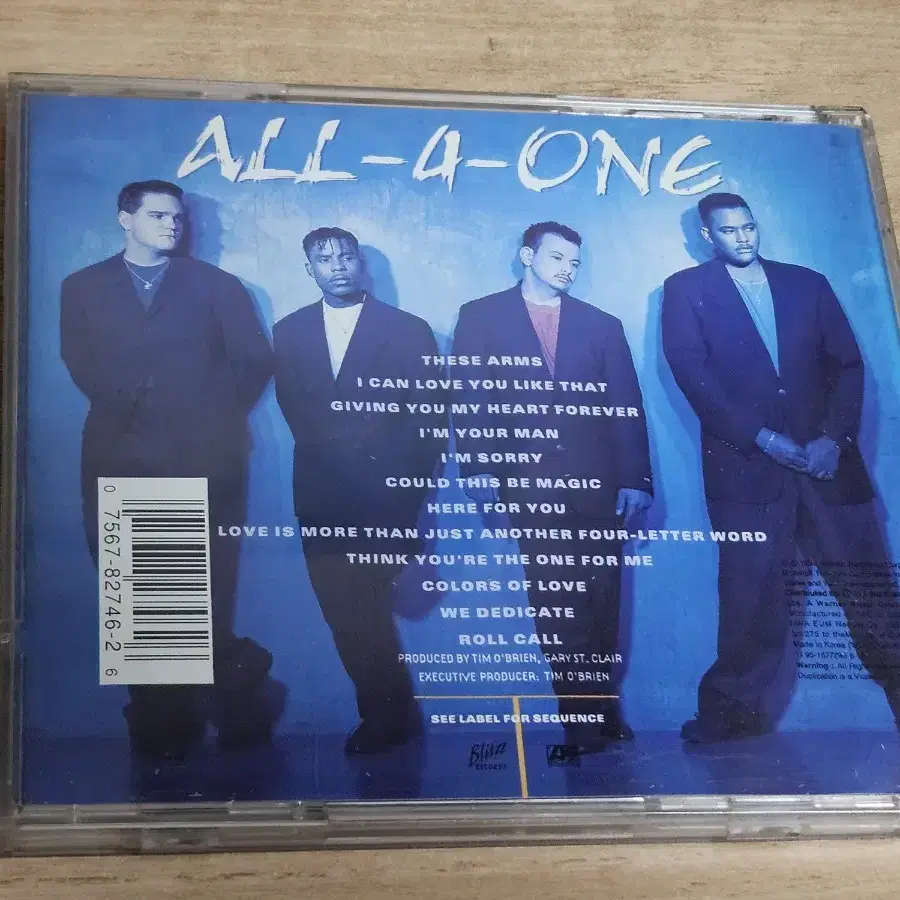 All 4 One - And The Music Speaks (CD)