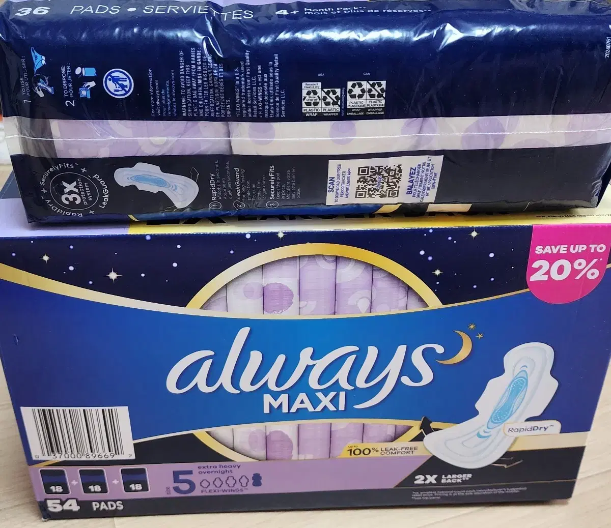 Always Maxi 생리대