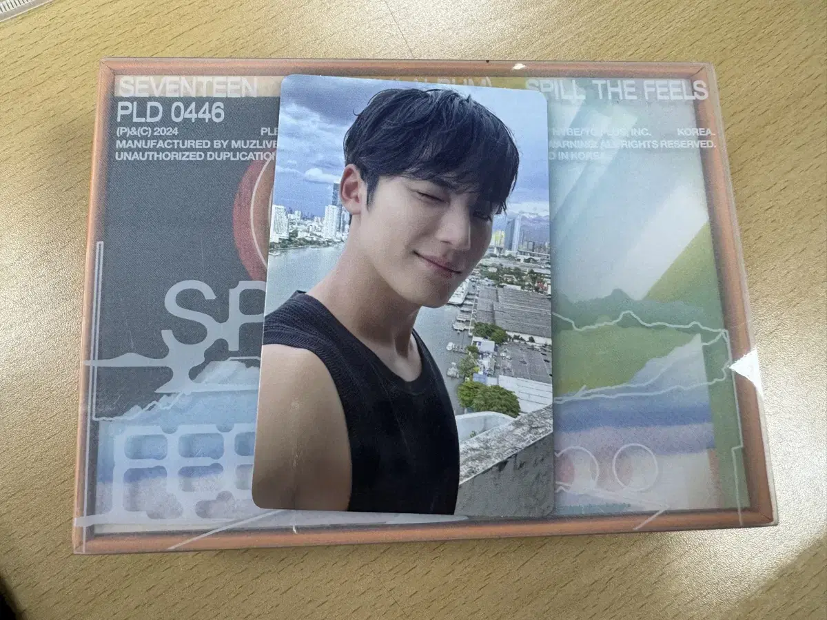 Seventeen Spill the Fields kit u mingyu photocard WTS