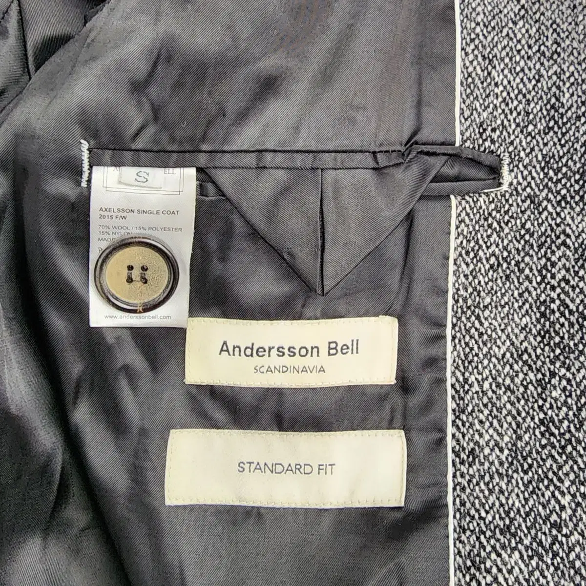 앤더슨벨 ANDERSSON BELL 싱글코트  롱코트