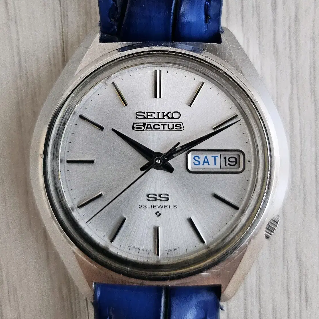 빈티지 SEIKO 5ACTUS SS (1973년)+추가 시계줄