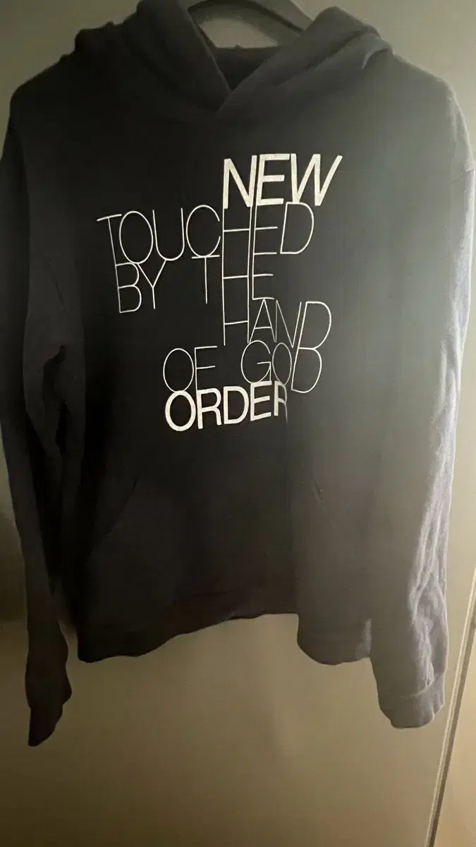 raf simons 03aw new order hoodie