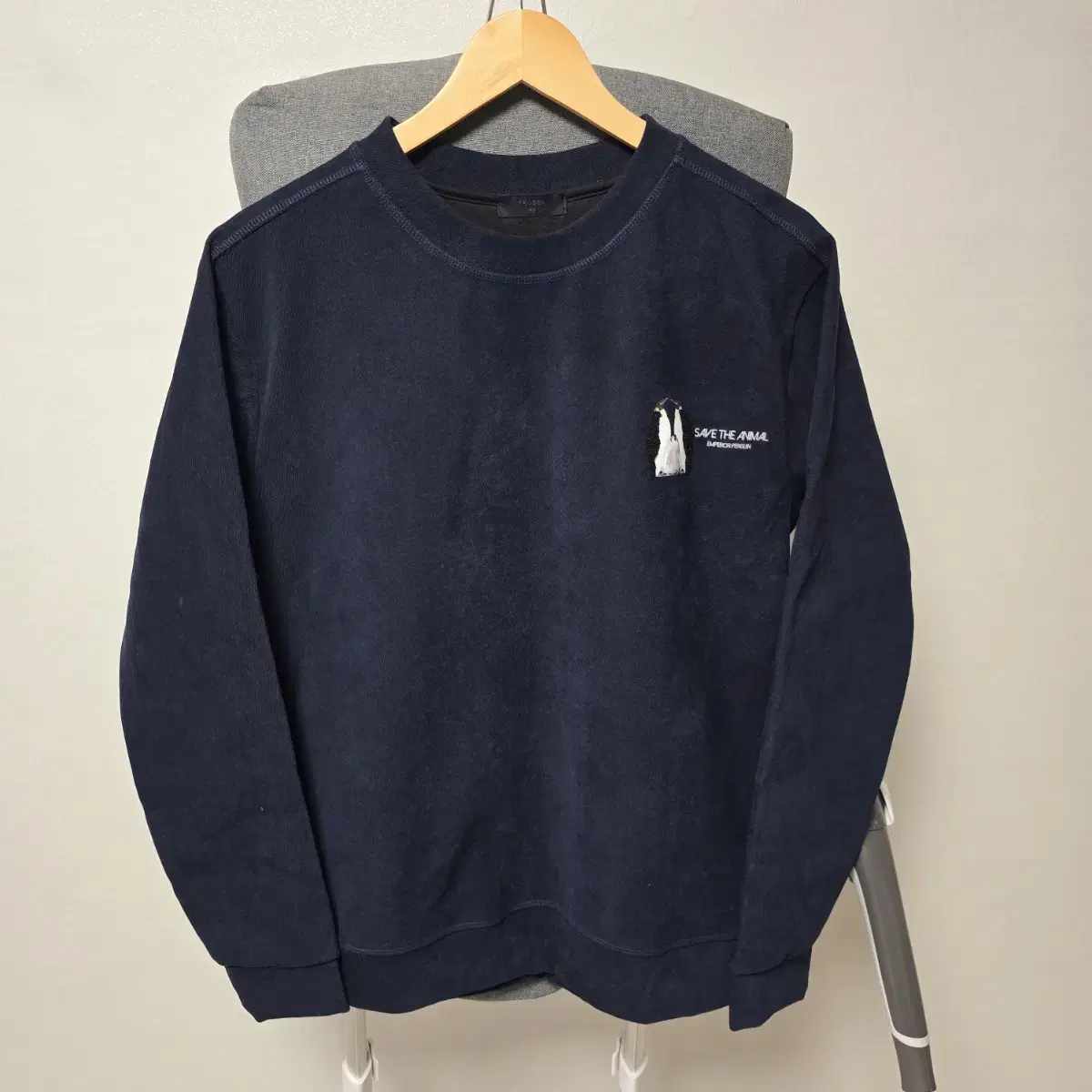 Truexen Navy Fine Brushed Top 105