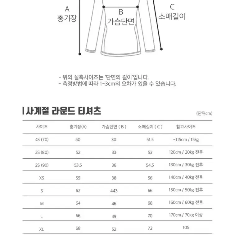 [새상품] 남아 라운드 스포츠 티셔츠 축구복 이너 S사이즈