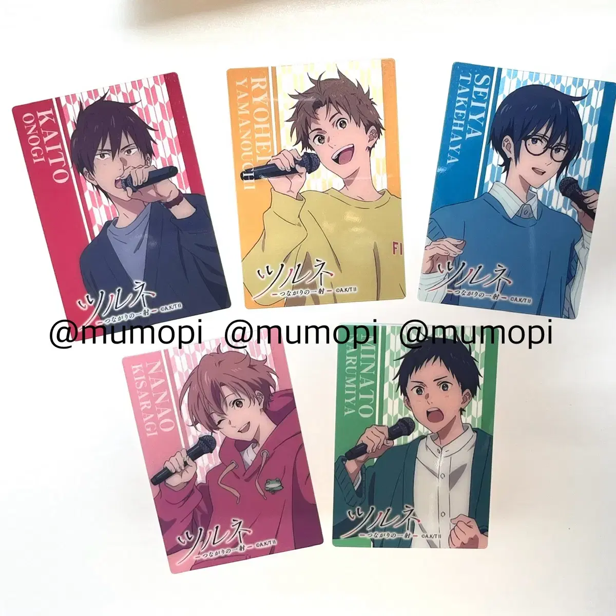 Tsurune Manekineko Clear Card Kazemai Ikkyou 5 People