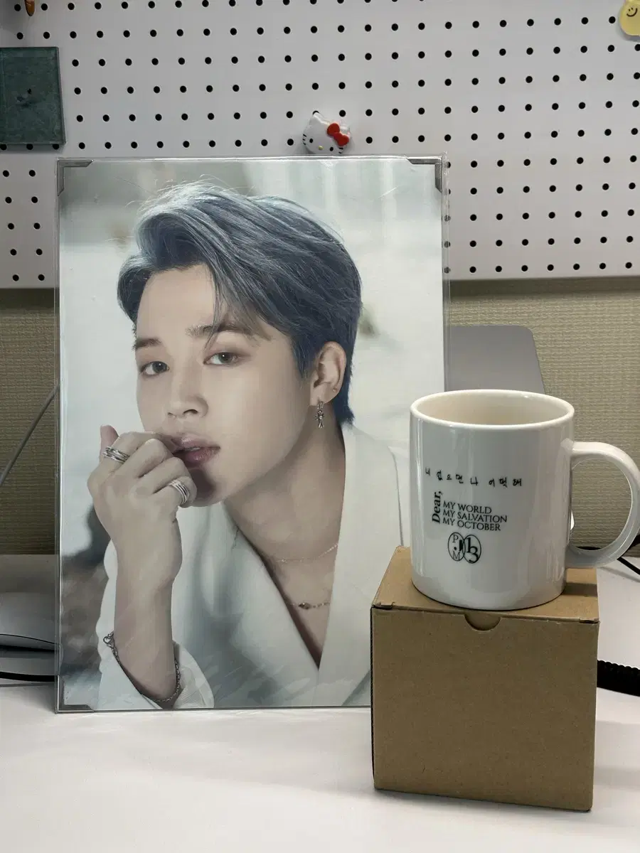 (Unsealed/New) bts jimin MAPSOL Premium Photo + Mug Just Dream