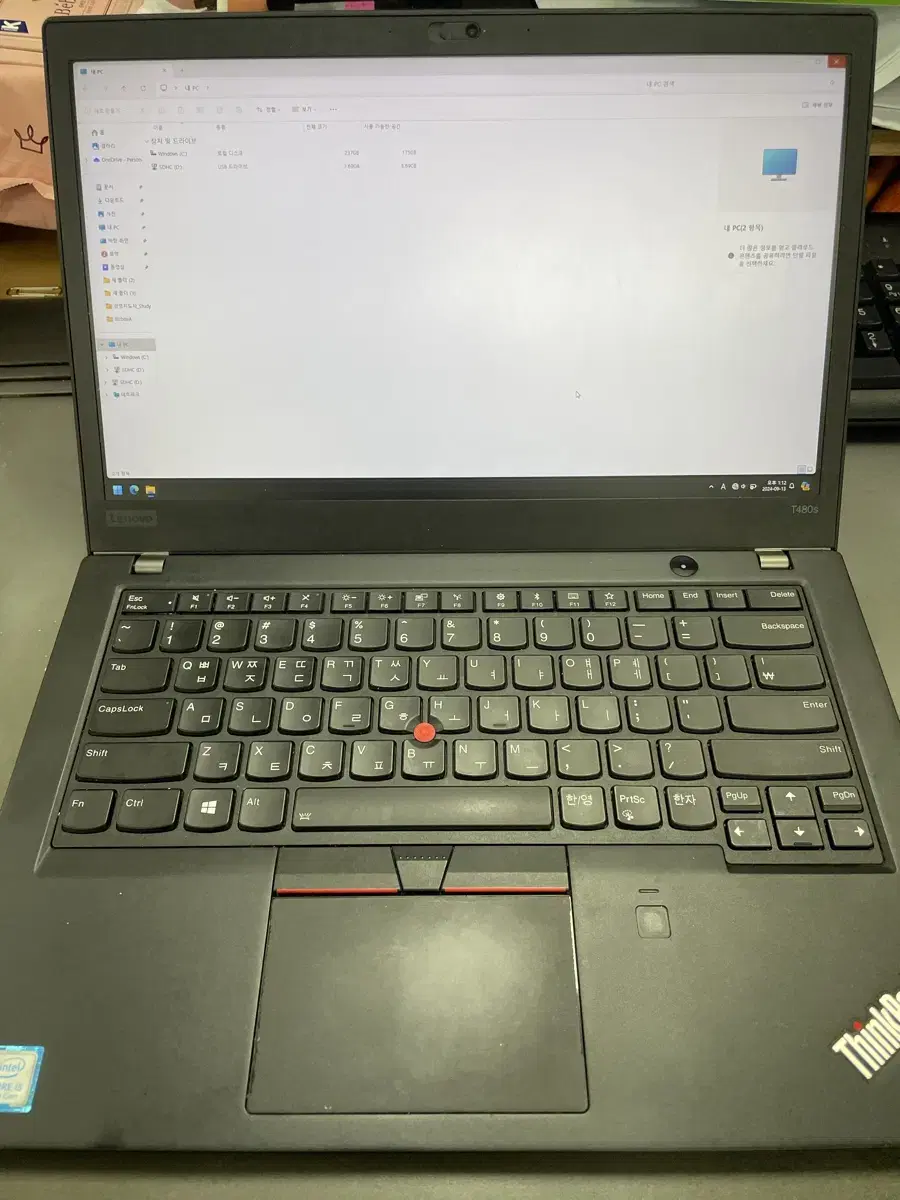 싱크패드 t480s 팝니다