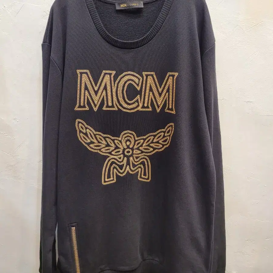 MCM 지퍼 맨투맨(L)