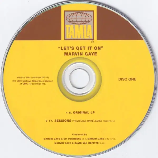 Marvin Gaye - Let's Get (2CD) 미국반2001민트급