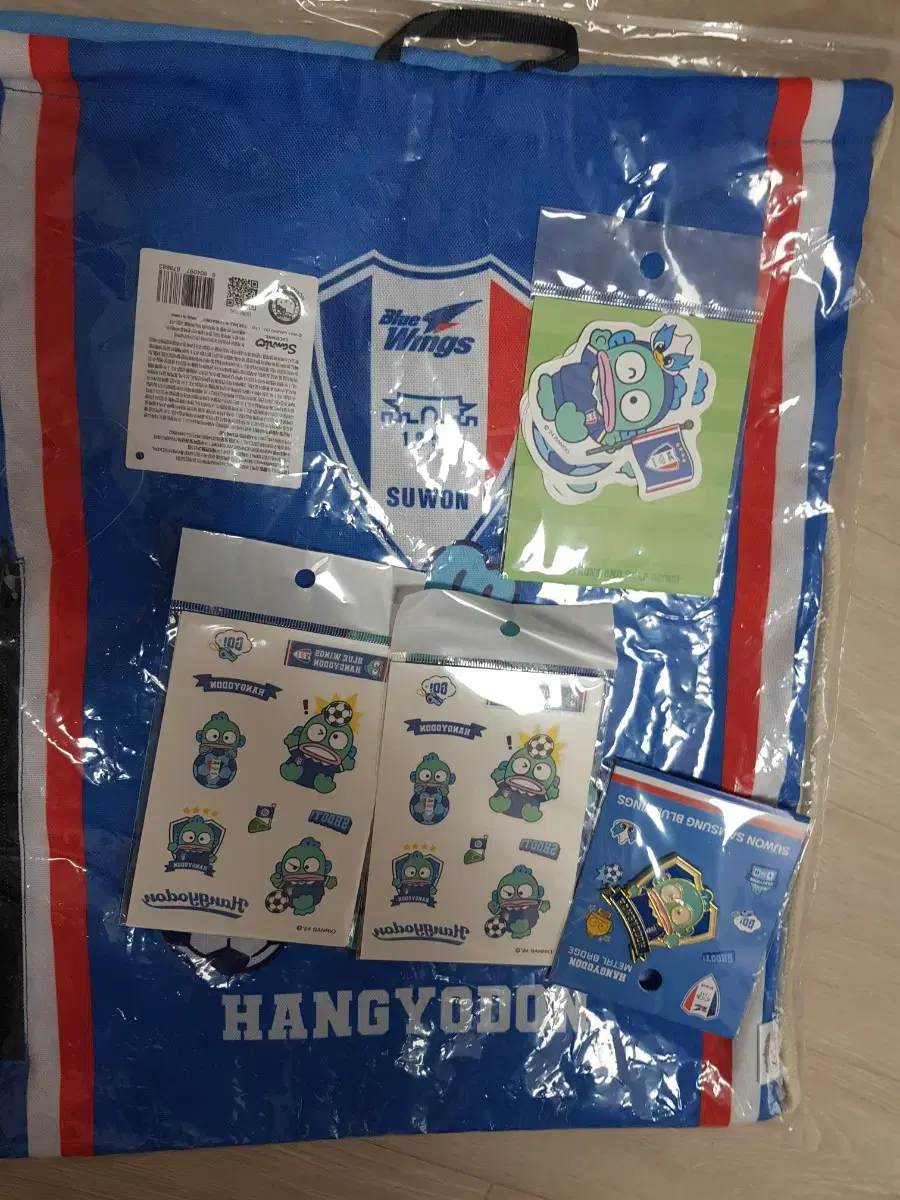 Suwon Samsung San Rio Han Gyo-dong Gymsack sticker Badge