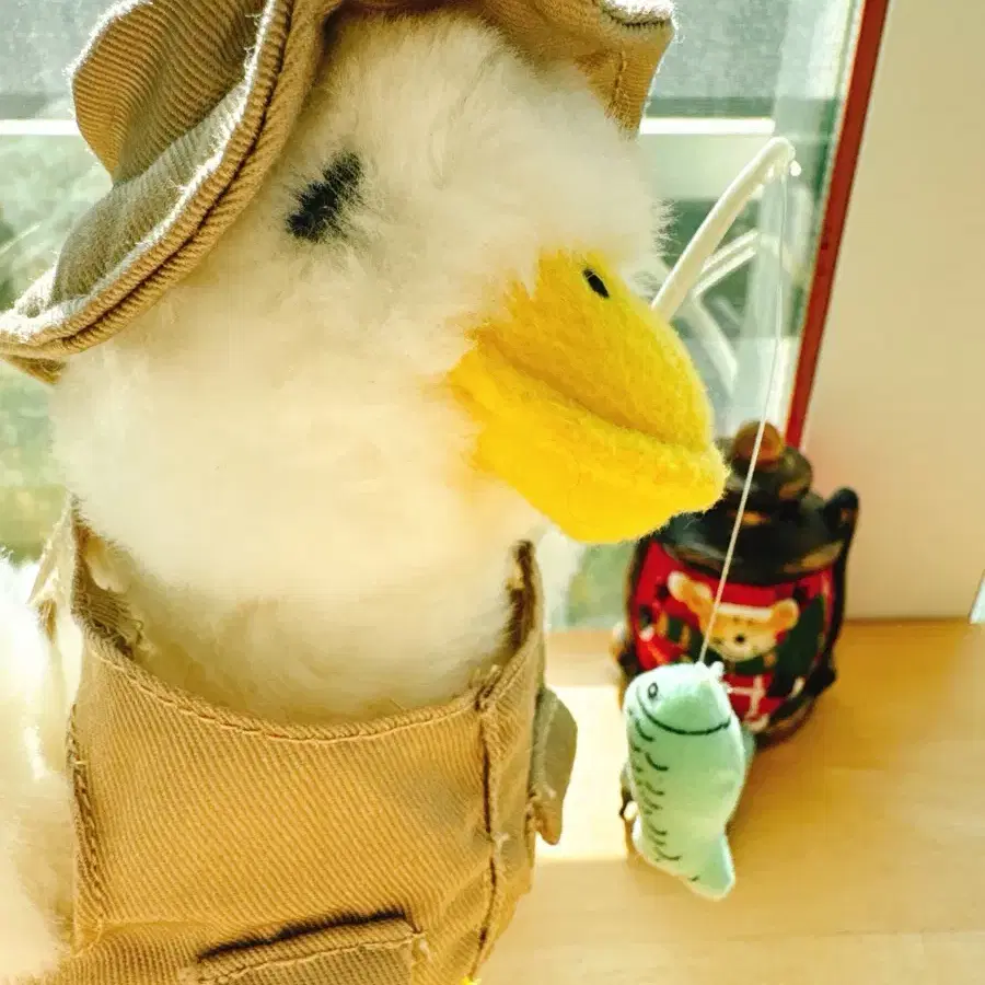 Aflac 애플랙 낚시 오리