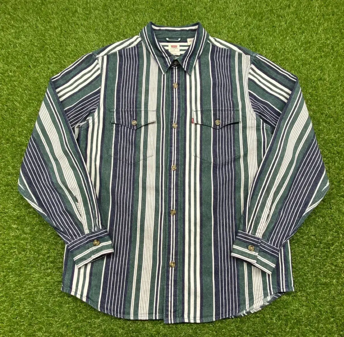 USA Levi's Striped Western Shirt