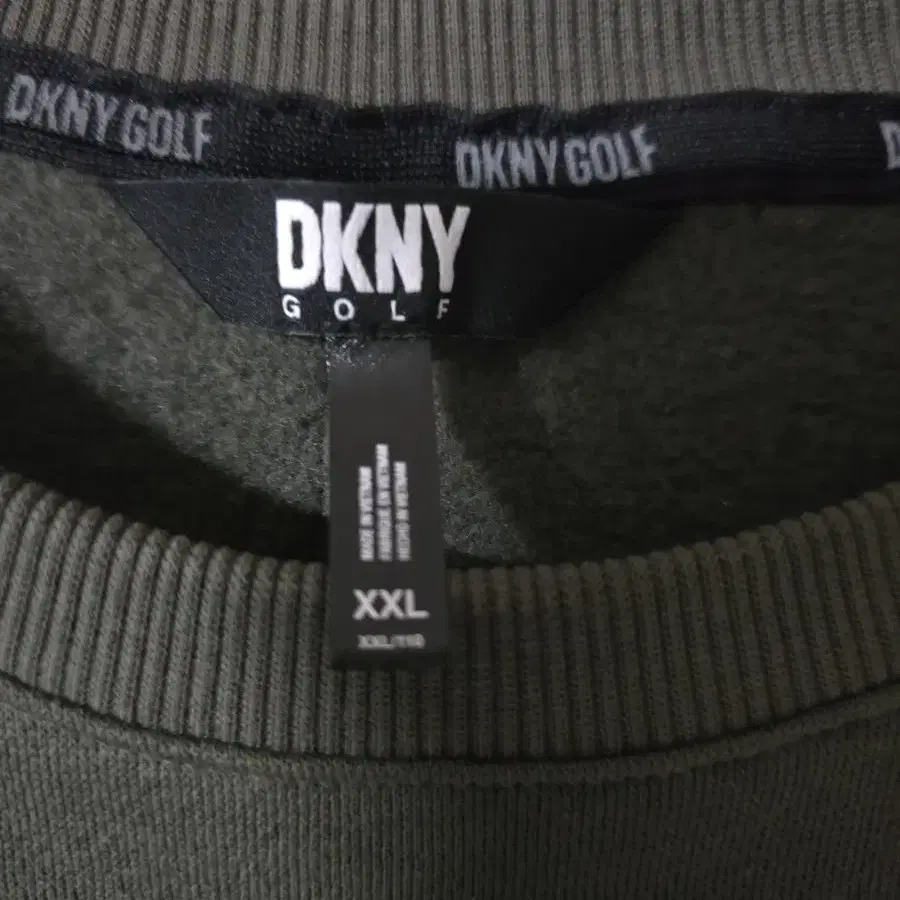 DKNY 골프  남자기모맨투맨 싸이즈110