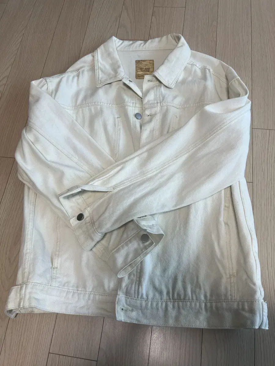 White denim jacket