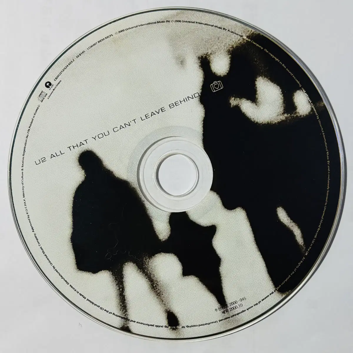 U2 - All That You Can't (CD) 한국반2000 EX+