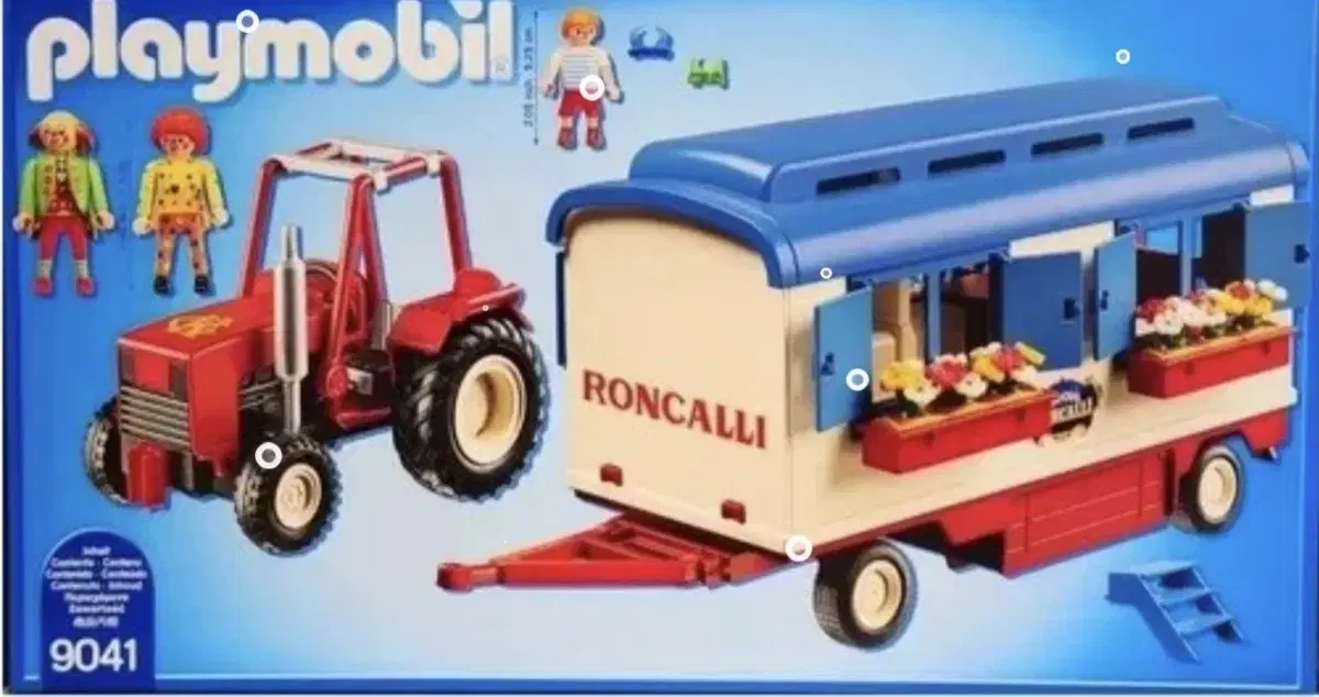 Playmobil9041 Roncalli Truck Vintage