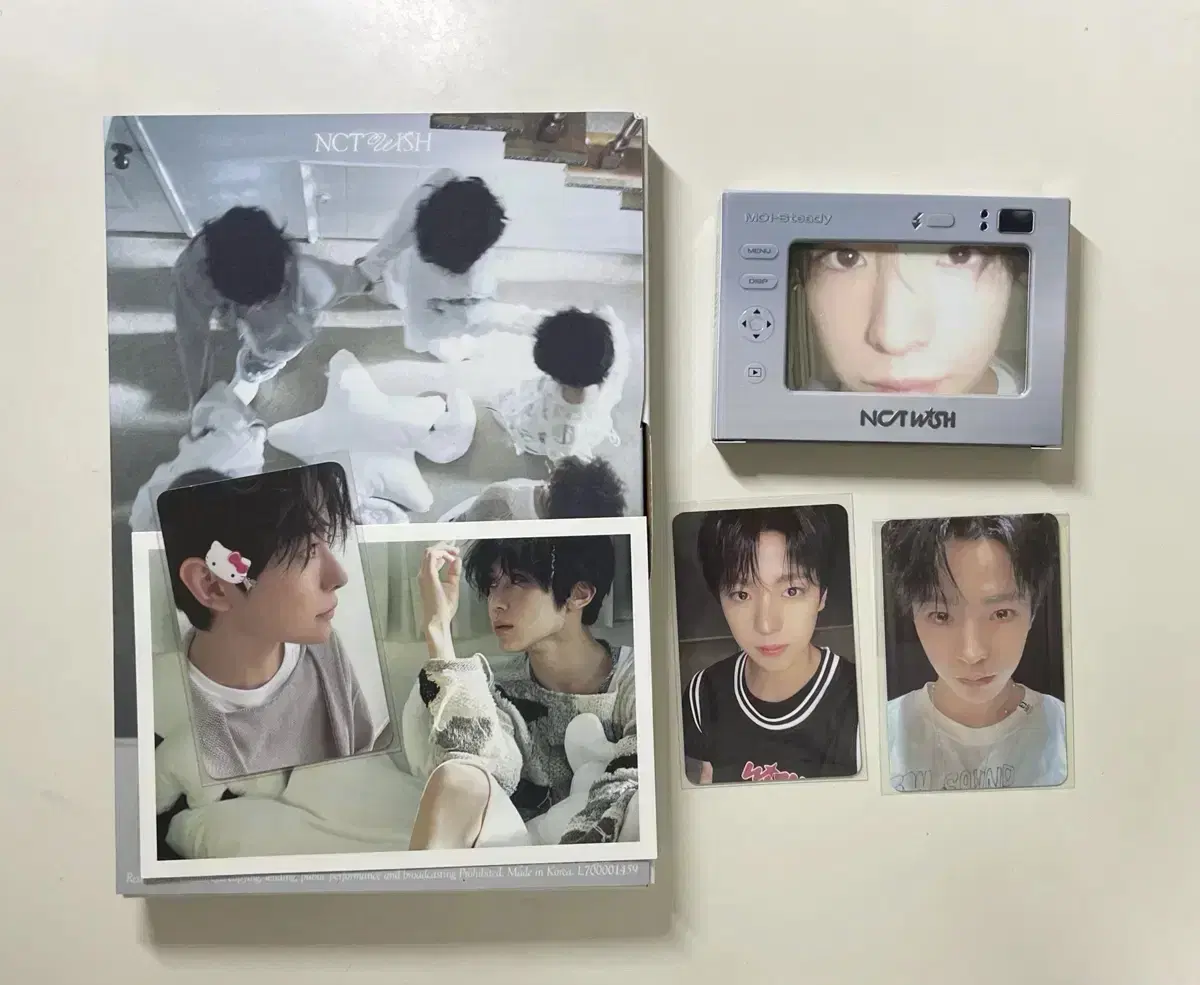 NCT wish Uusi Steady album photocard Psyche showcase unreleased photocard Qal Kitiusi