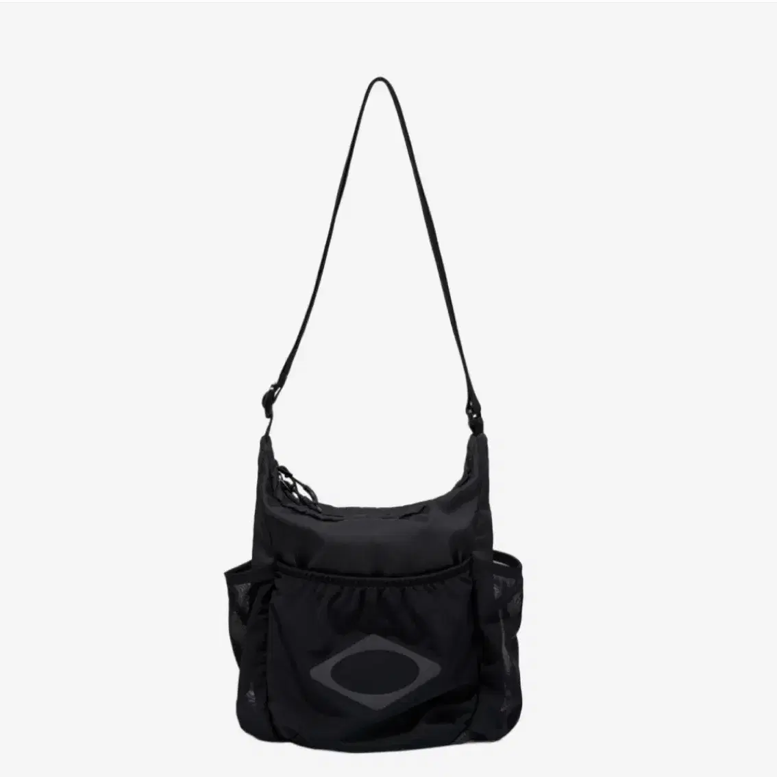 Mischief Mesh Pocket Cross Bag Black