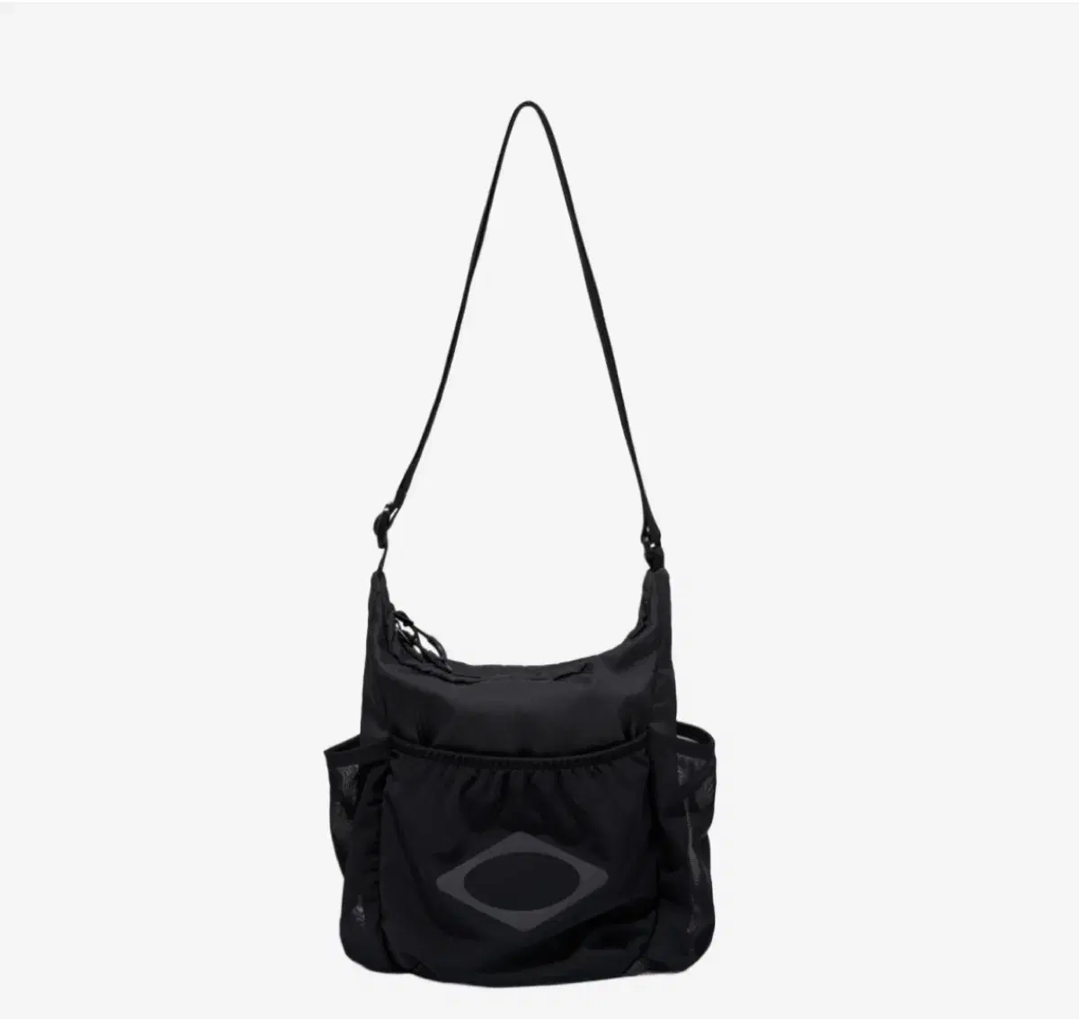 Mischief Mesh Pocket Cross Bag Black