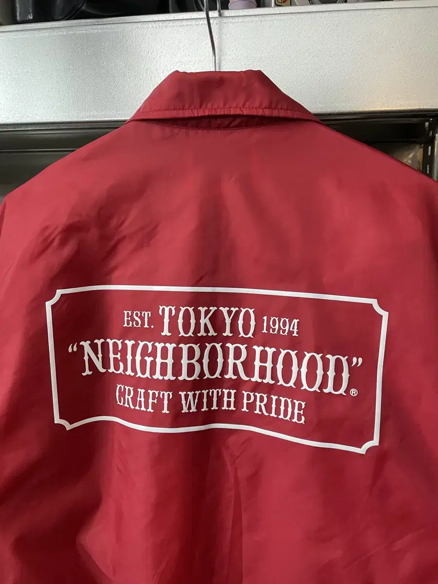 Neighborhood Hooded Basilde Coach Jacket