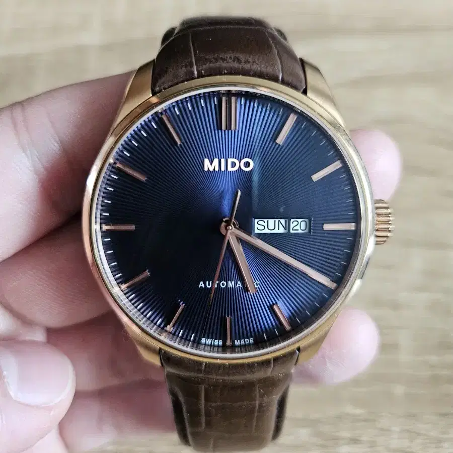 태그호이어 아쿠아레이서 쿼츠 검판 41mm + 미도 벨루나 썬레이