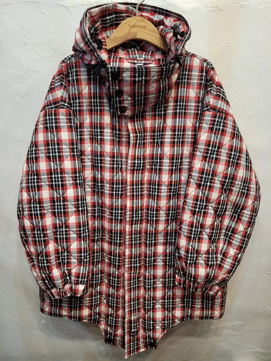 Burberry Dia Quilted Cutout Hemp Parka (S)