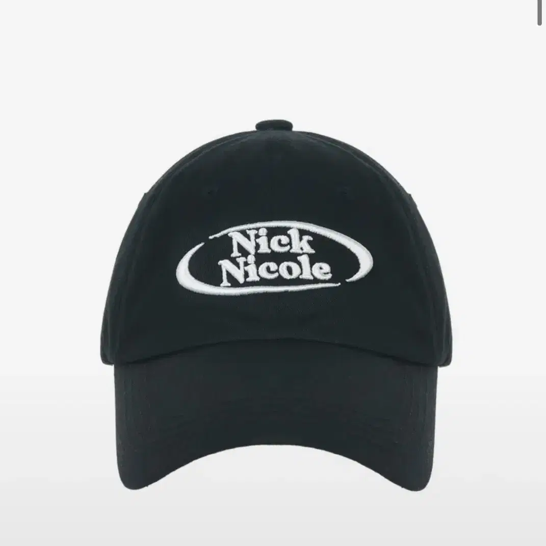 닉앤니콜 NICOLE SEOUL CIRCLE BALL CAP_BLACK