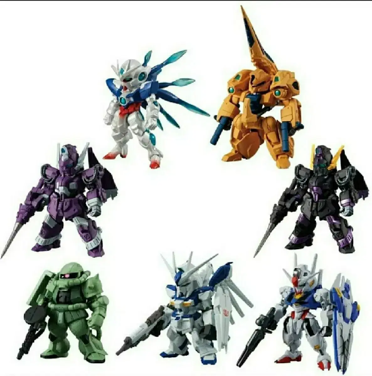 Vahn FW Gundam Convergence 10th Anniversary Selection 03 Figures Resin Statue Aerial