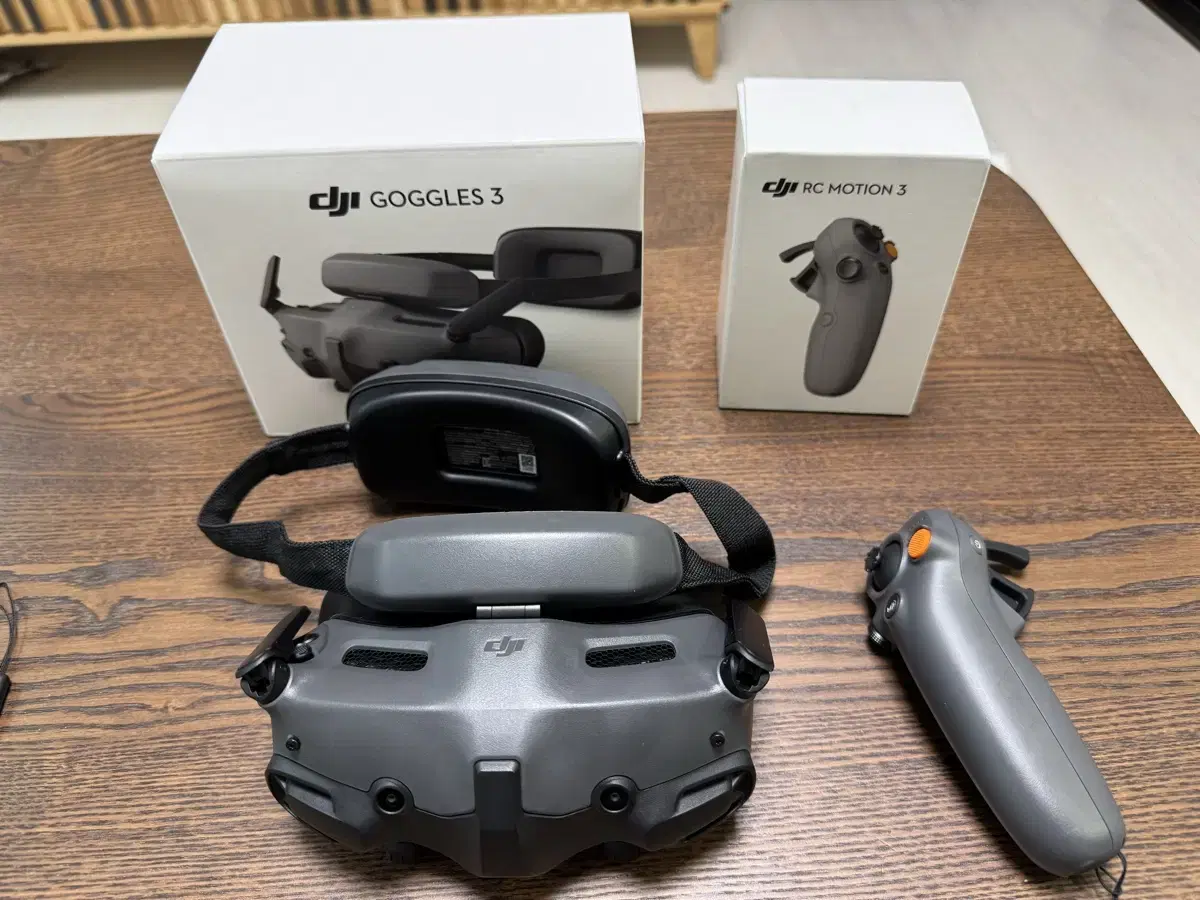 DJI Goggles 3 and Motion 3 for sale