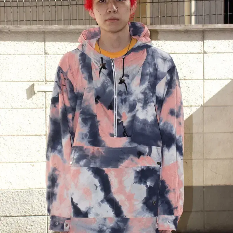 칠드런 오브 더 디스코댄스 TIE-DYE NYLON ANORAK