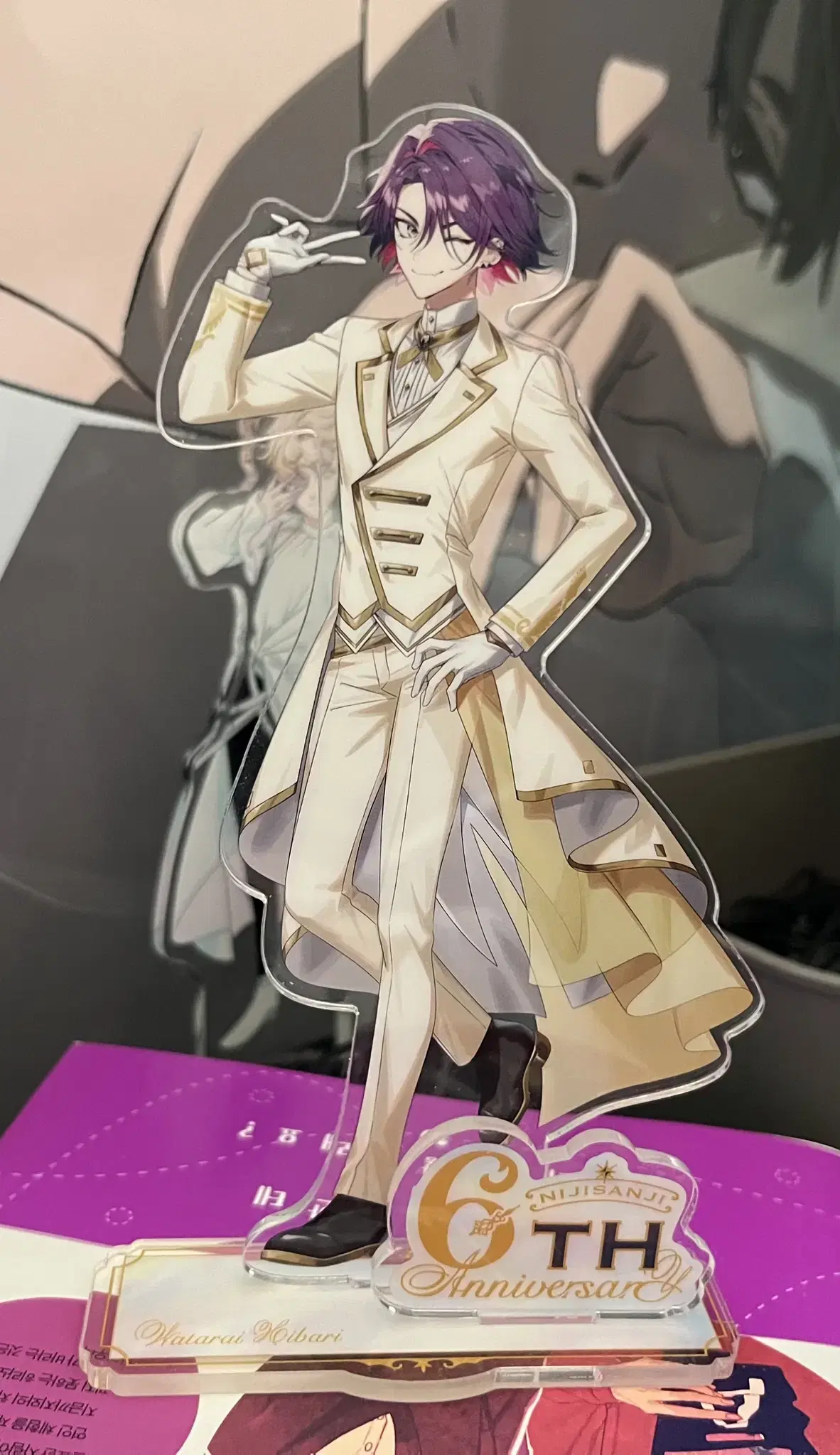 NIJISANJI 6th Anniversary - Watarai Hibari acrylic Stand