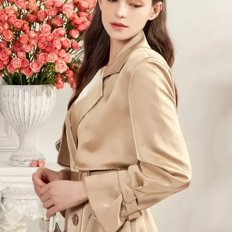 그레이스유 트렌치코트 셀리나 celina trench coat 새것