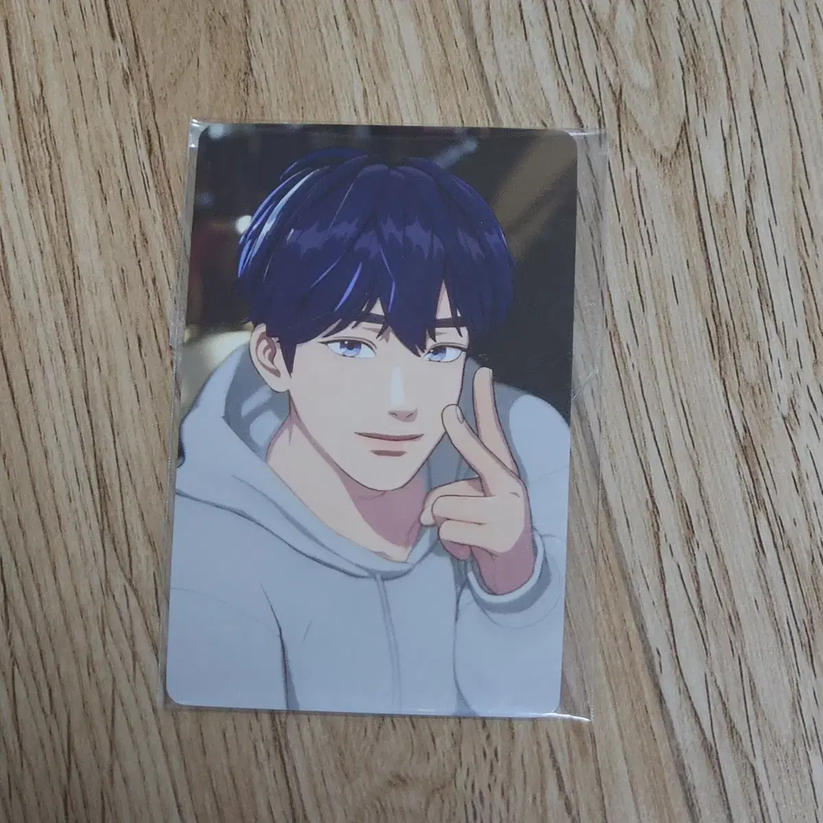 Plave yejun hooded photocard