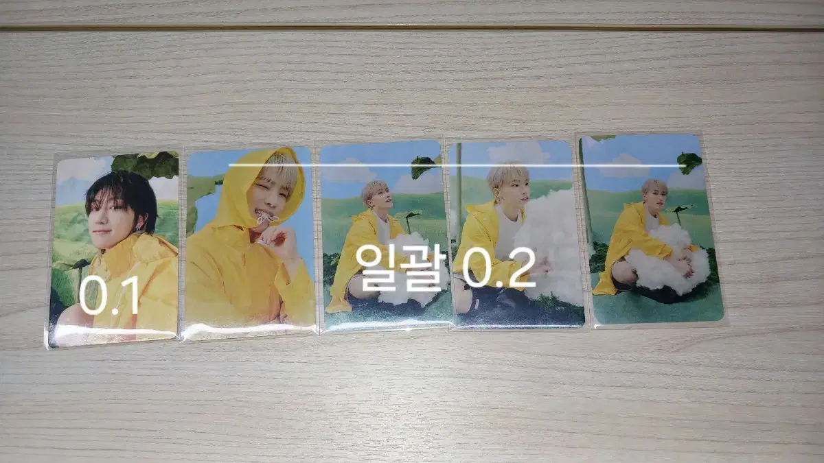 Seventeen Raincoat PhotocardSell