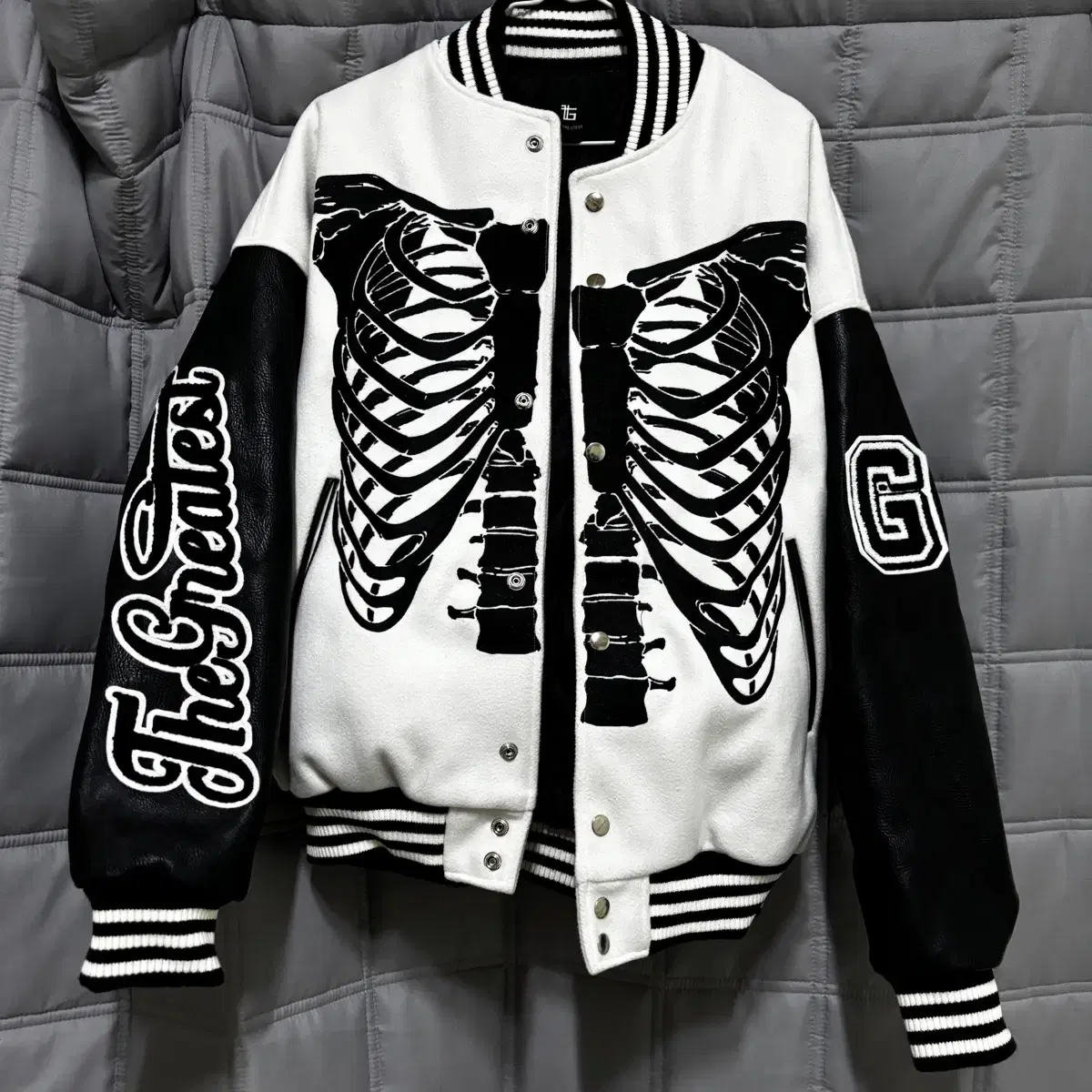 The Graceless Skeleton Stadium Jacket