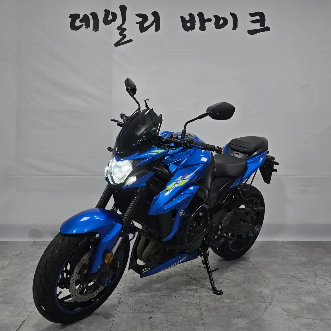 부산 19년식 스즈키 gsx-s750 블루 부산창원김해양산울산대구대전포항