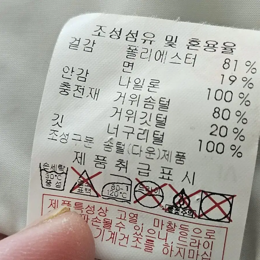 디스커버리 구스 패딩