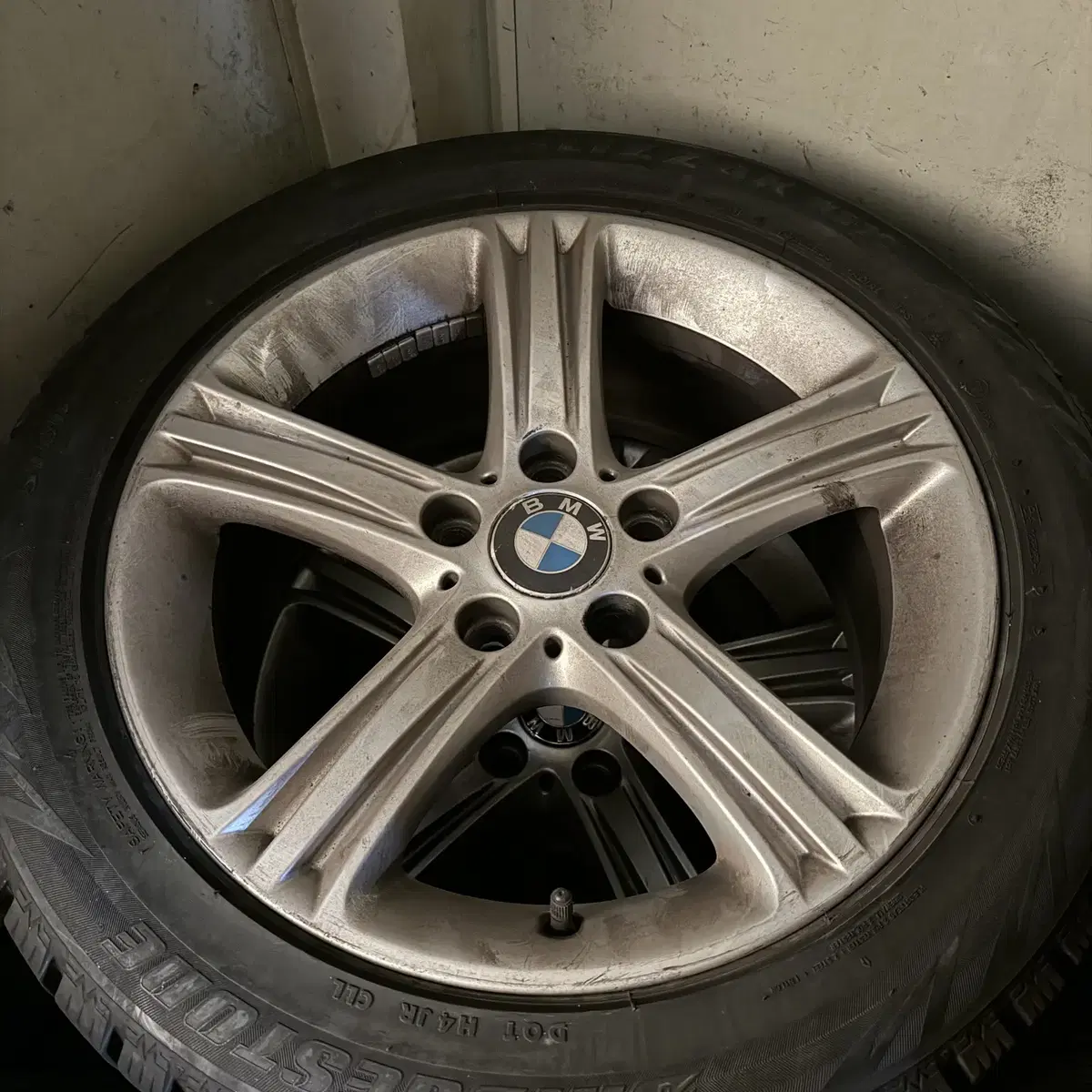 17인치 정품 bmw f30 320d 네비팩 순정 중고 휠만 한대분 판매