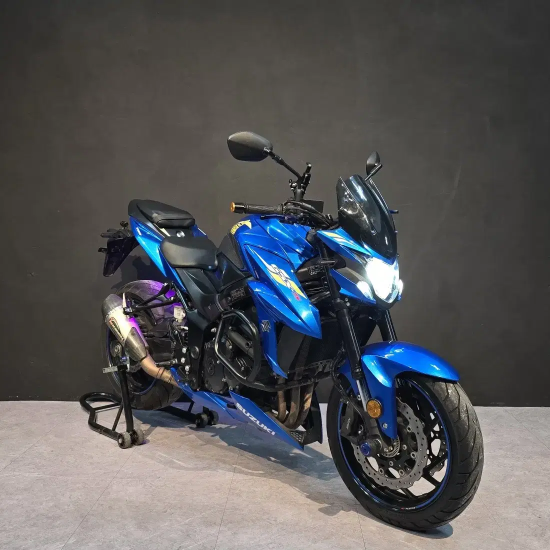 부산 19년식 스즈키 gsx-s750 블루 부산창원김해양산울산대구천안평택