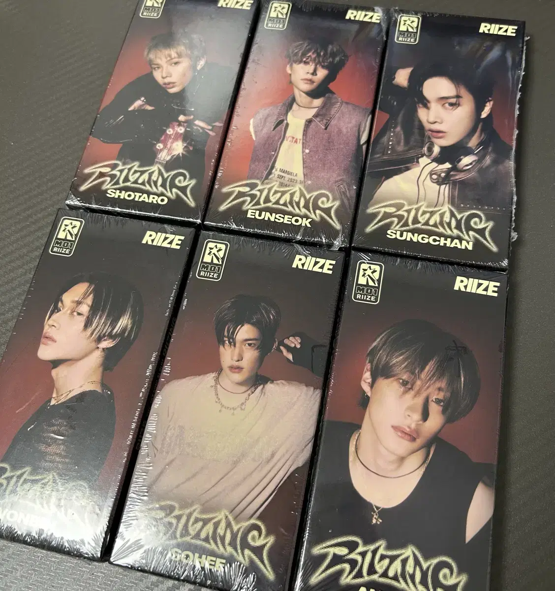 Rize Rising Photopack sealed shotaro eunseok sungchan wonbin sohee chanyoung