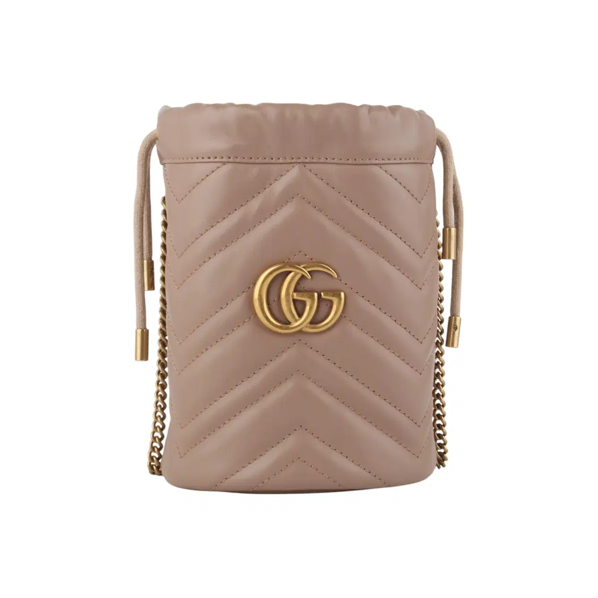 Gucci 575163 GG Mamont Mini Bucket Crossbody Bag 33628K-1