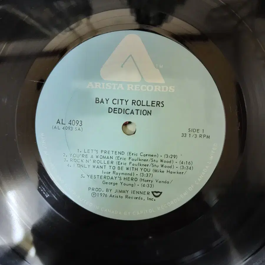 BAY CITY ROLLERS 음반 d (LP 턴테이블 오디오 앰프