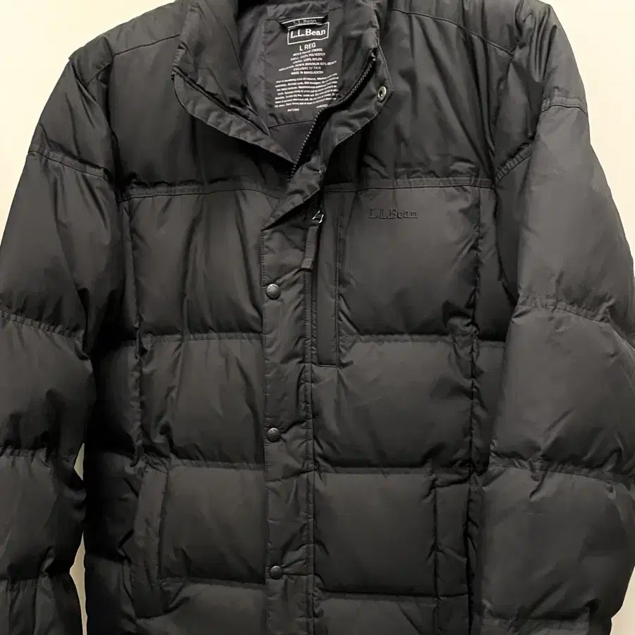 (XL)L.L. BEAN 엘엘빈 푸퍼 눕시 다운 패딩점퍼 블랙