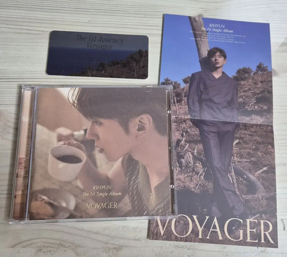 Monsta X kihyun Voyager Jewel Album