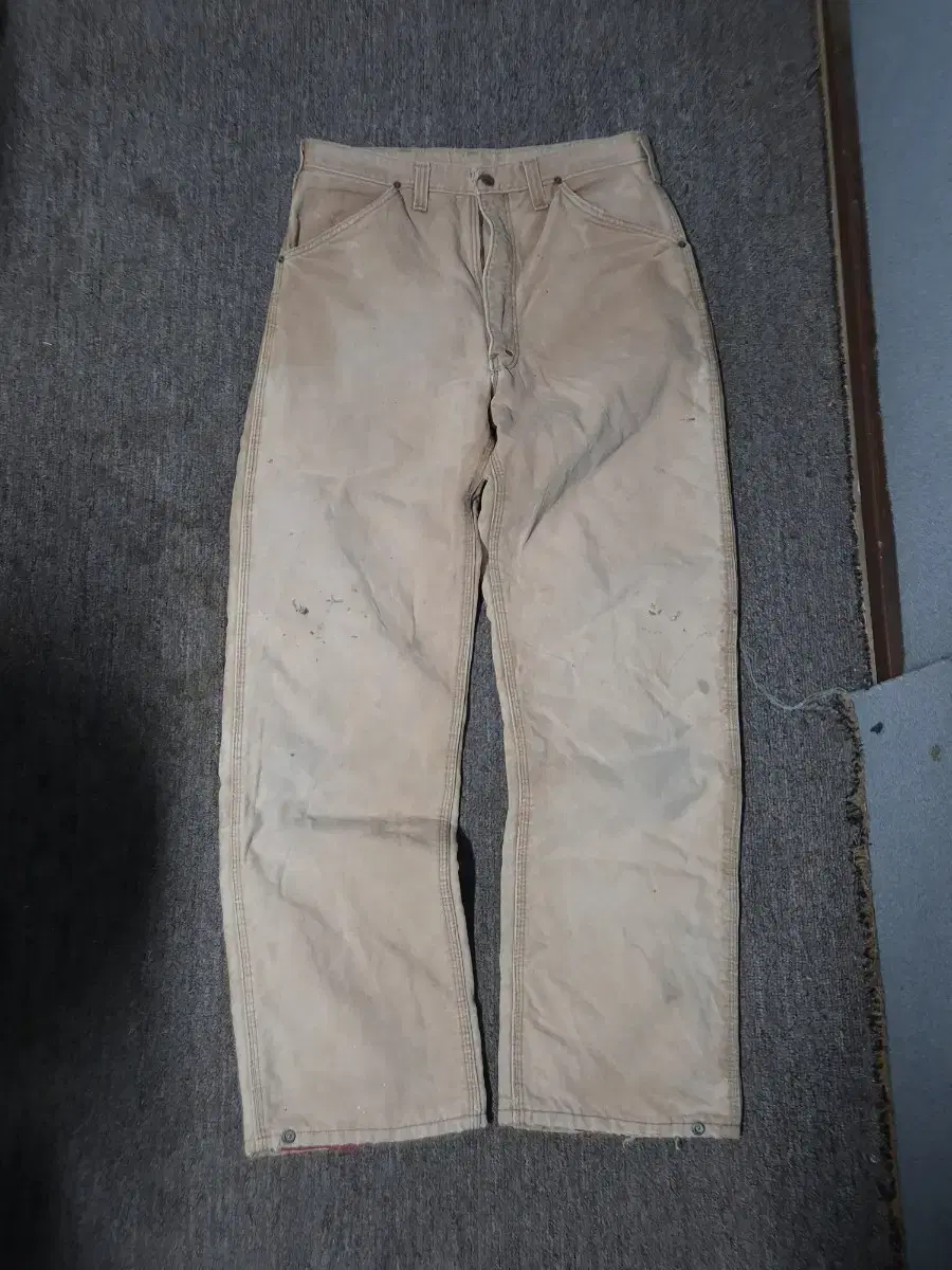 70s Calhart Quilted Singleton Work Pants