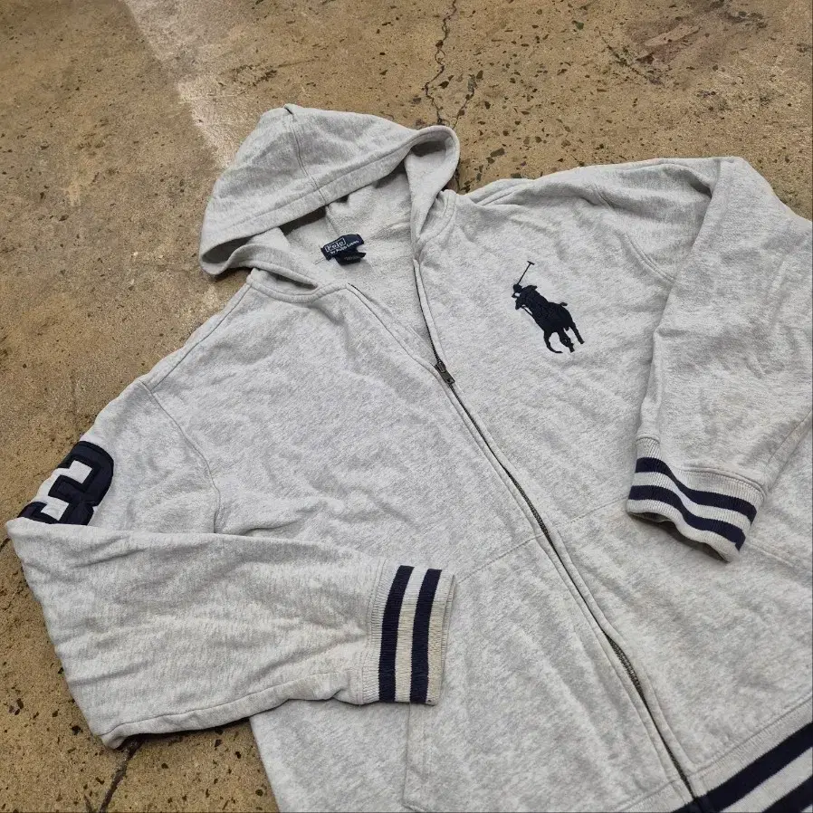 [ Genuine/XL(18-20) ] Polo Ralph Lauren Big Pony Hoodie Zip Up