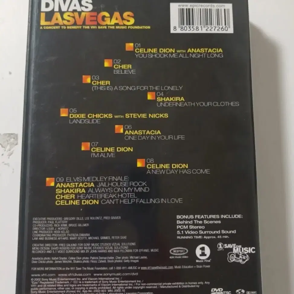 Divas Las Vegas DVD